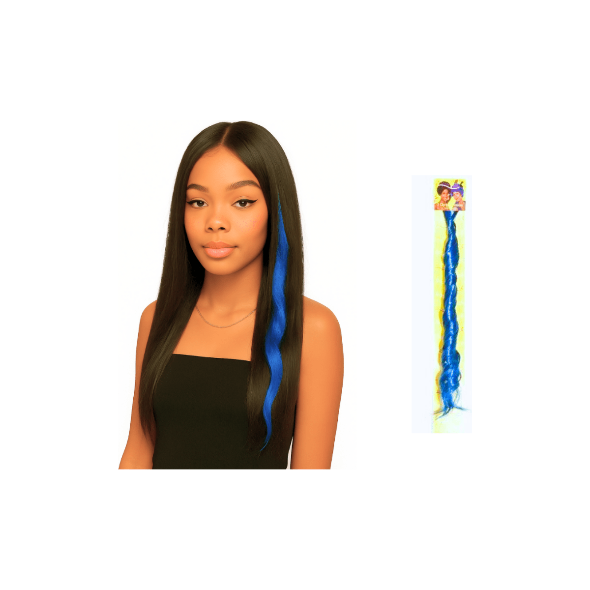 Dream Hair 2 Clip - In Extensions 16"/40Cm Design 16 Strähnen Kunsthaar - gtworld.de