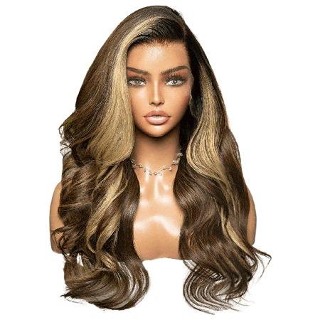 Dream Hair 6 CH Indian Virgin Lace Front Wig 18&quot; N263 Style 2 - Gtworld.de