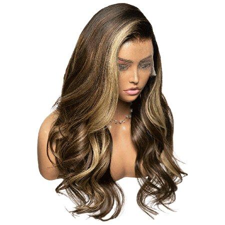 Dream Hair 6 CH Indian Virgin Lace Front Wig 18&quot; N263 Style 2 - Gtworld.de