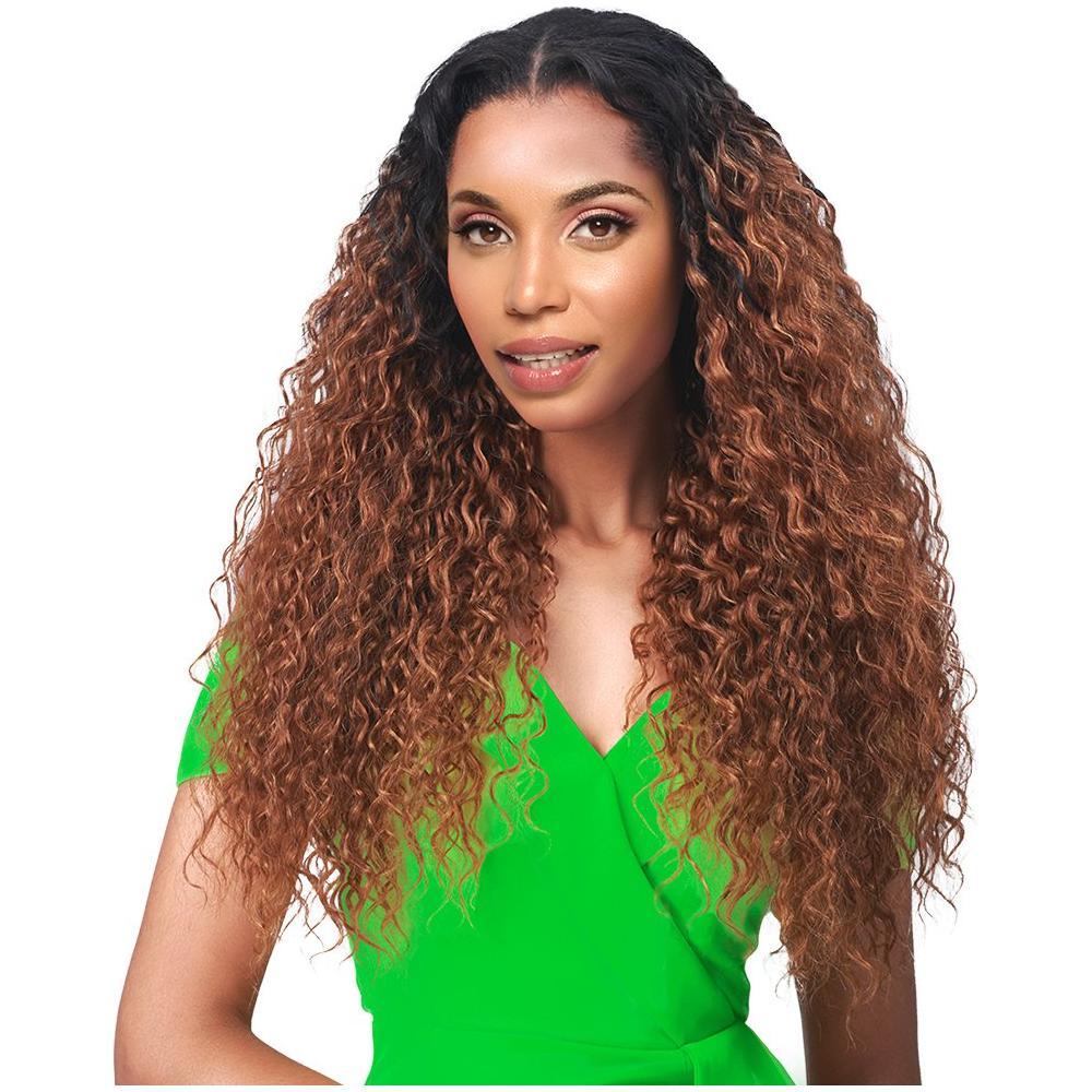 Dream Hair 7pcs Clip - in Loose Curl Extensions Set Premium Kunsthaar 24&quot; - Gtworld.de