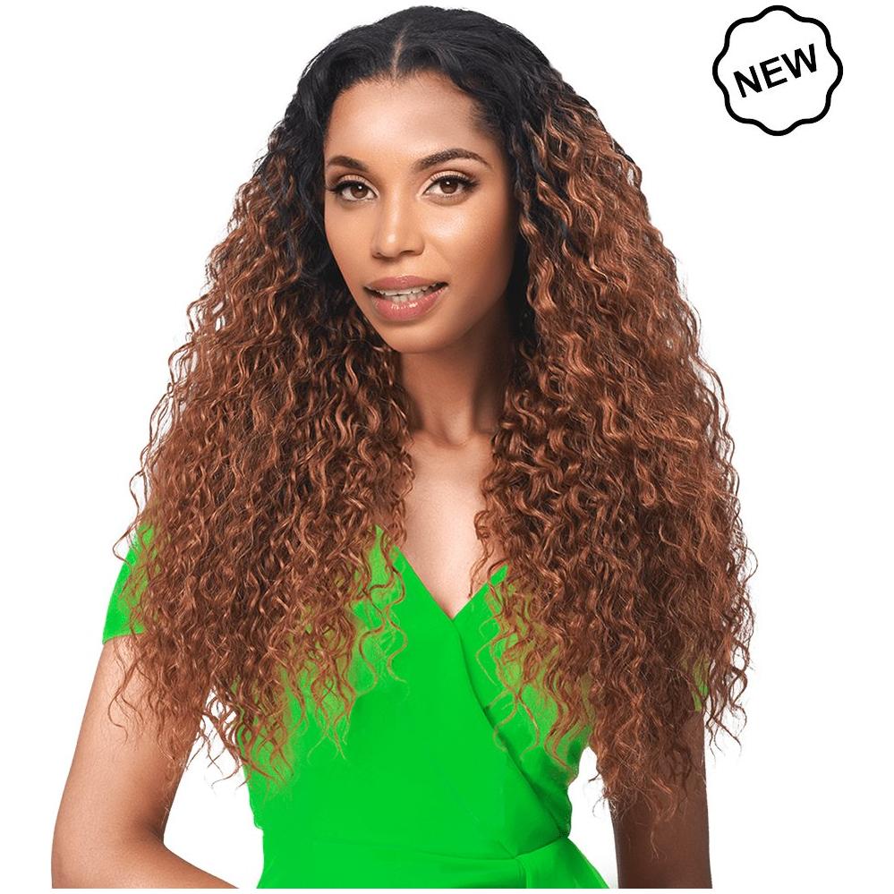 Dream Hair 7pcs Clip - in Loose Curl Extensions Set Premium Kunsthaar 24&quot; - Gtworld.de