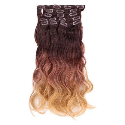 Dream Hair 8 Clip - In Ombre Extensions Kunsthaar - Gtworld.de