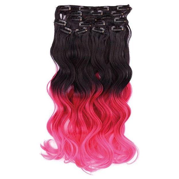 Dream Hair 8 Clip - In Ombre Extensions Kunsthaar - Gtworld.de