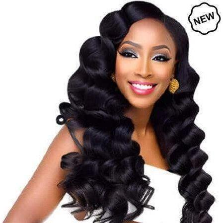 Dream Hair Africo Body Wave Weaving Human &amp; Premium Synthetic Hair 6 pcs. - Gtworld.de