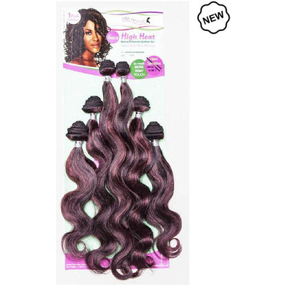 Dream Hair Africo Body Wave Weaving Human &amp; Premium Synthetic Hair 6 pcs. - Gtworld.de