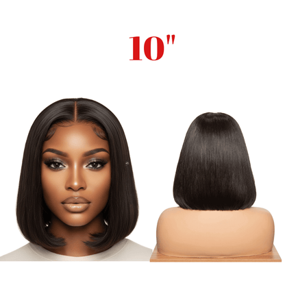 Dream Hair Bob Cut 13*6 Glueless Wig Brazilian Virgin Natural Color - gtworld.de