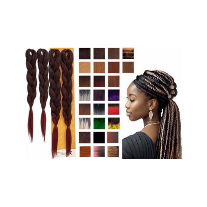 Dream Hair Braids Exception 4x Pre Stretched 100% Kunsthaar 4 pcs, 170g - gtworld.de
