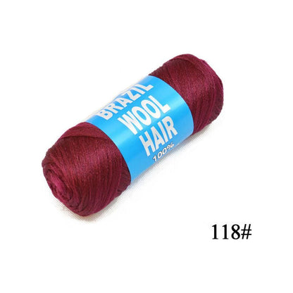 Dream Hair Brazil Wool Hair 100% Acrylic Hand &amp; Machine Knit - Gtworld.de