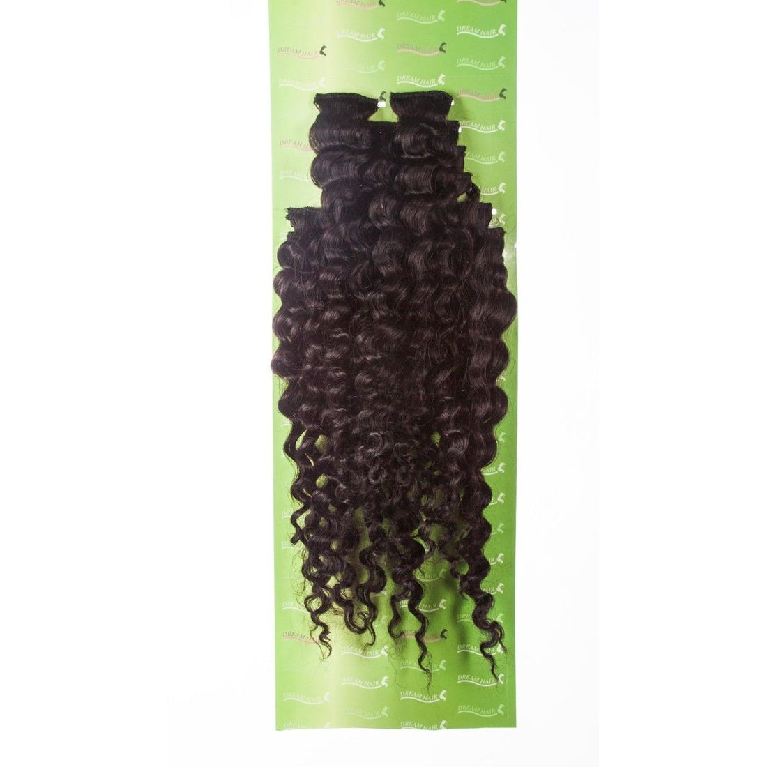Dream Hair Clip-In Extensions Set Deep Wave Human Hair, Echthaar - gtworld.de