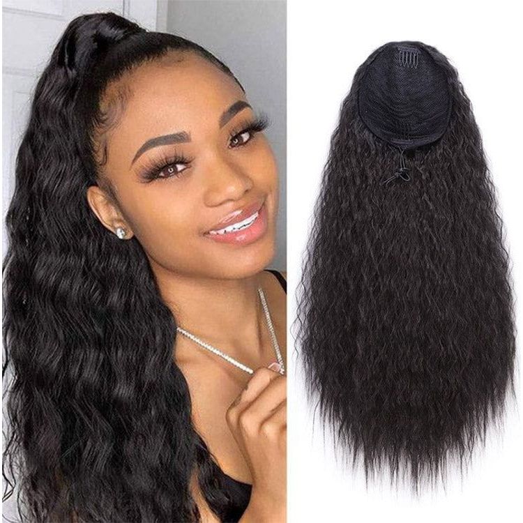 Dream Hair Curly Drawstring Ponytail 22&quot; - Synthetic Hair - Gtworld.de