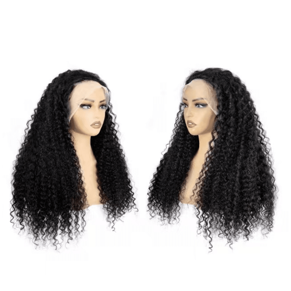 Dream Hair Deep curl 13*14 Wig Double Drawn 24 Human Hair :Natural Color - gtworld.de