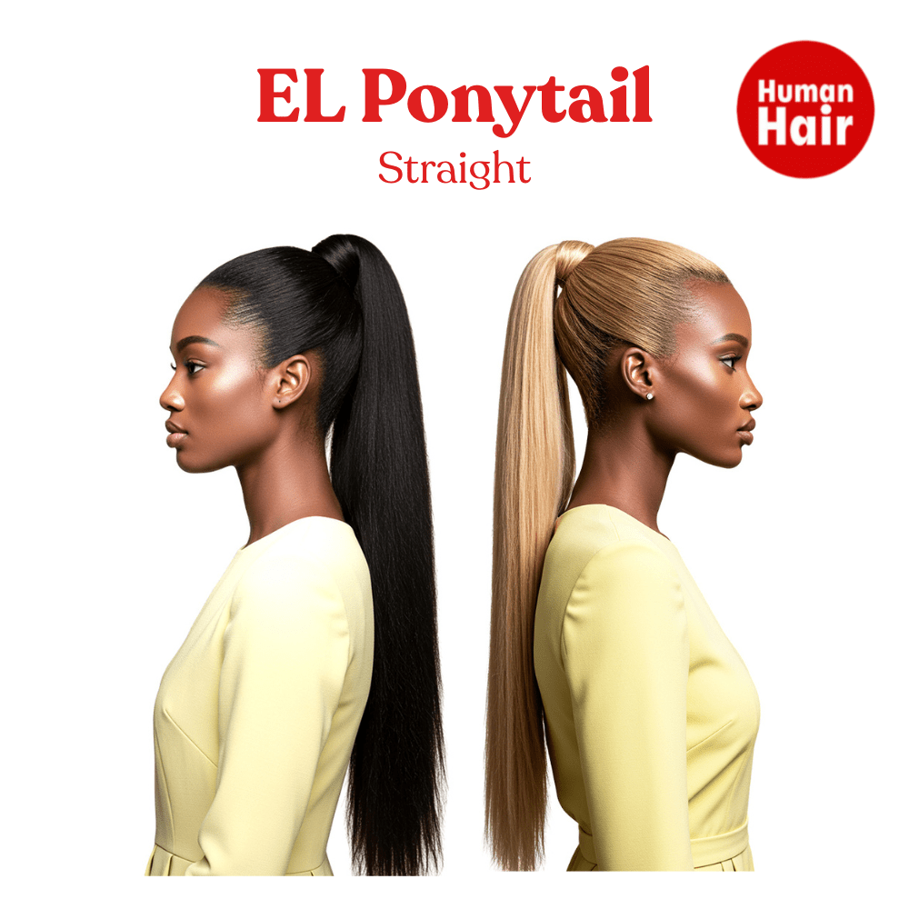 Dream Hair EL Ponytail Straight Human Hair 22&quot; &amp; 24&quot; - gtworld.de