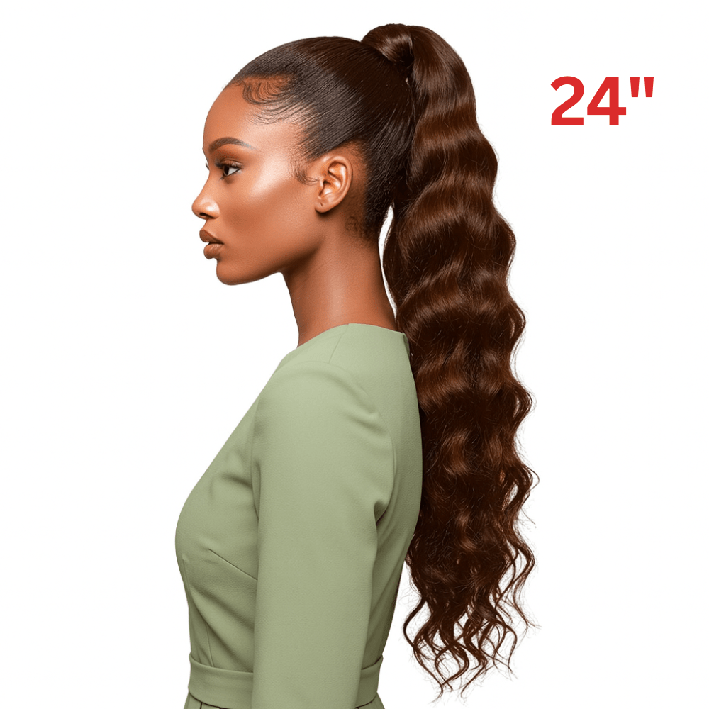 Dream Hair El Ponytail Wavy Human Hair 22" &amp; 24" - gtworld.de