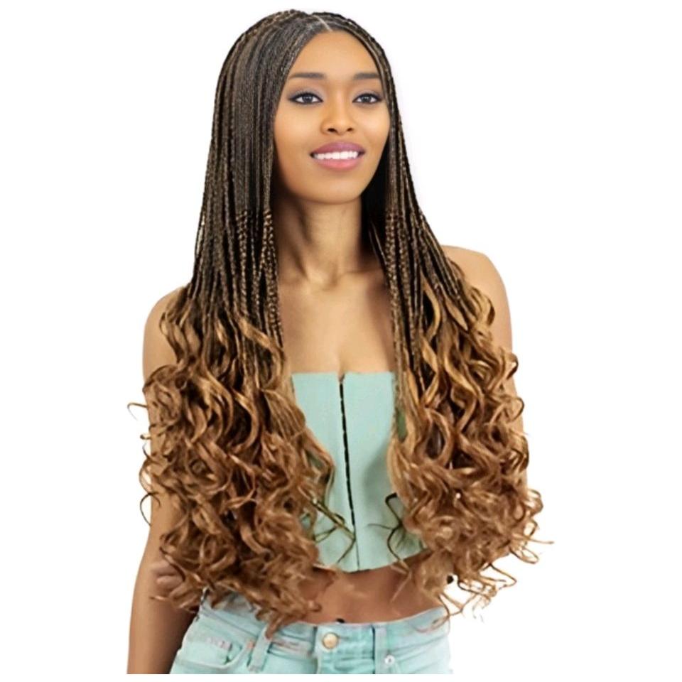 Dream Hair French Curl Crochet Braided X3 Pcs 22&