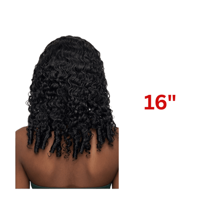 Dream Hair Half Wig Burmese Curl Natural color 16"/20" - gtworld.de
