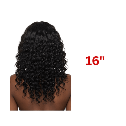 Dream Hair Half Wig Deep Wave Natural color 16"/20" - gtworld.de