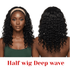 Dream Hair Half Wig Deep Wave Natural color 16"/20" - gtworld.de