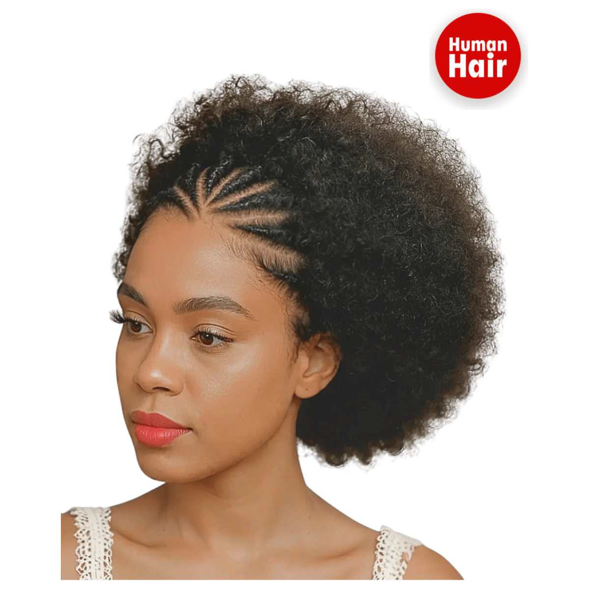 Dream Hair Human Hair 13x4 Braid Wig Natural Color - gtworld.de