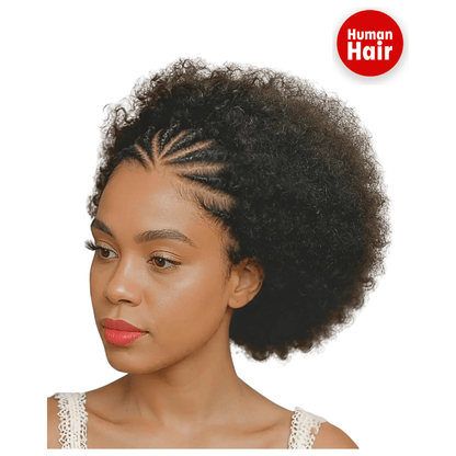 Dream Hair Human Hair 13x4 Braid Wig Natural Color - gtworld.de