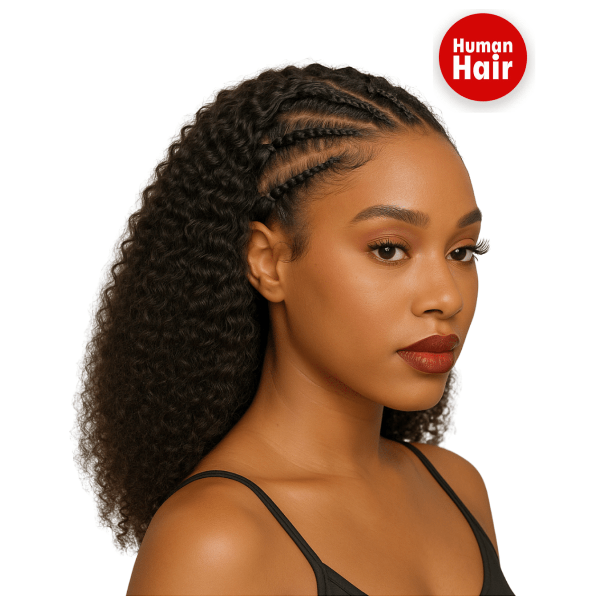 Dream Hair Human Hair 13x4 Braid Wig Natural Color - gtworld.de