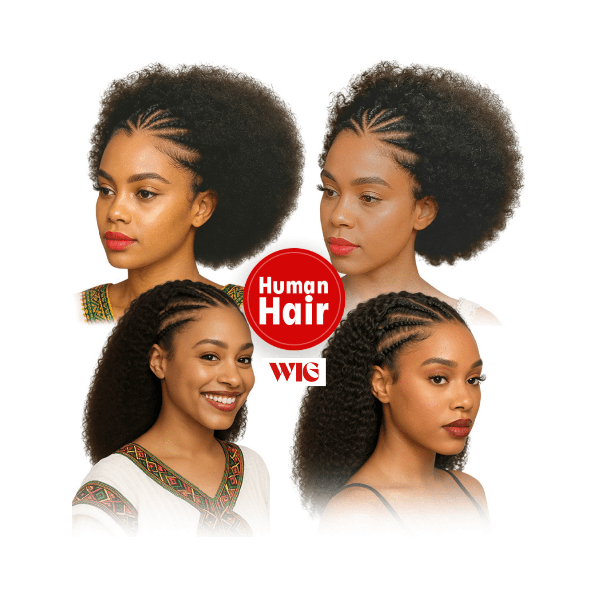 Dream Hair Human Hair 13x4 Braid Wig Natural Color - gtworld.de