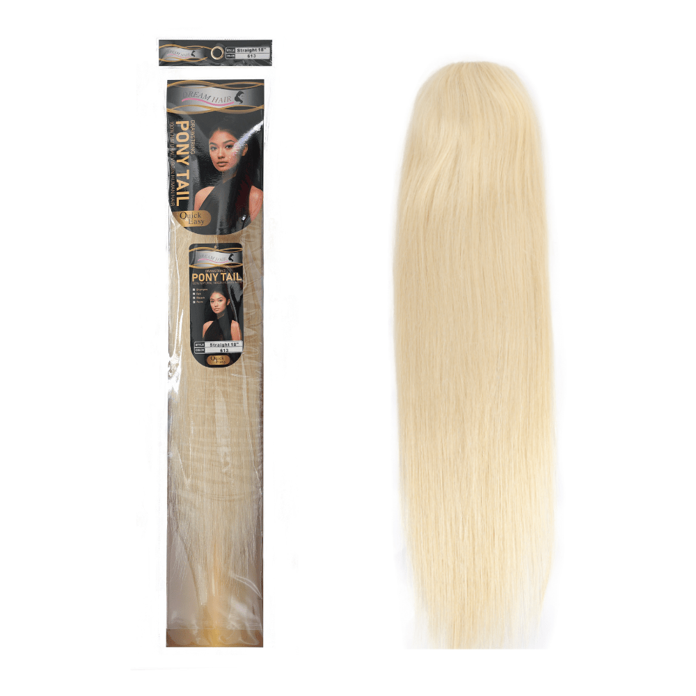 Dream Hair Human Hair Ponytail Straight 18&quot; - gtworld.de