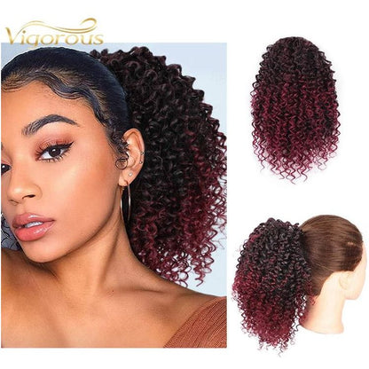 Dream Hair Kinky Curl 8&quot; Ponytail - Synthetic Hair - Gtworld.de