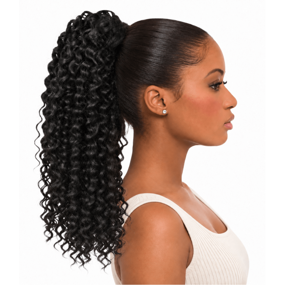 Dream Hair kinky Curly Machine Ponytail 14" - Synthetic Hair - gtworld.de