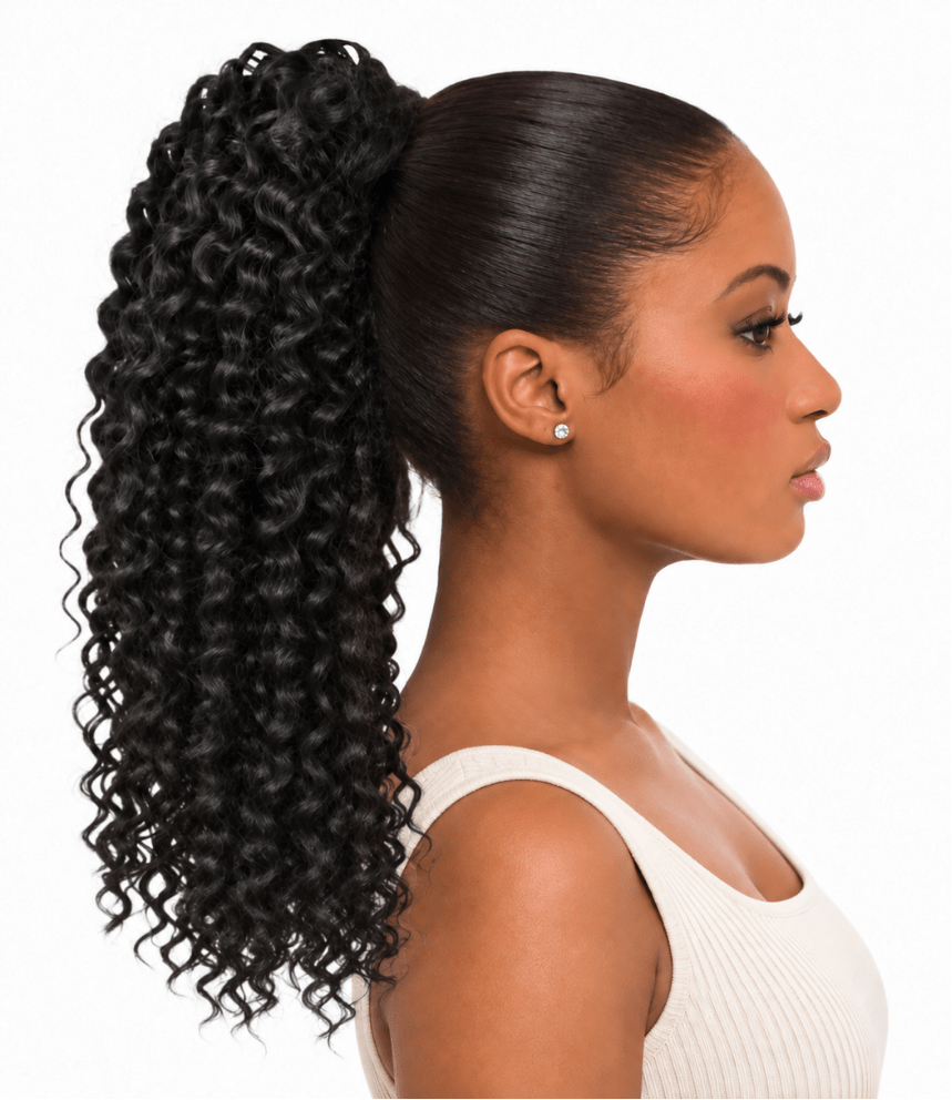 Dream Hair kinky Curly Machine Ponytail 14" - Synthetic Hair - gtworld.de