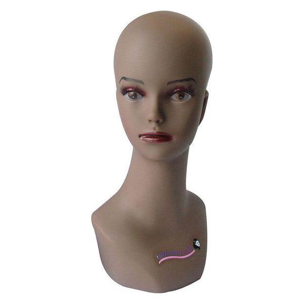 Mannequin/deco head, wig head/, PKL, brown