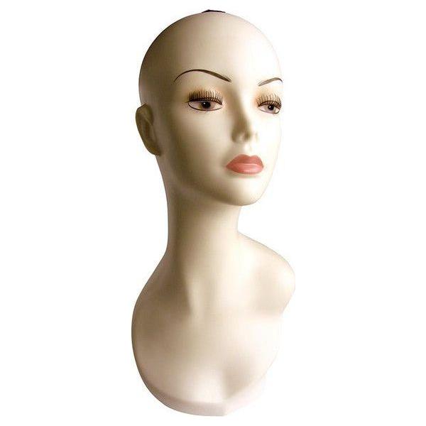 Mannequin/deco head, wig head/PQ5, medium blonde