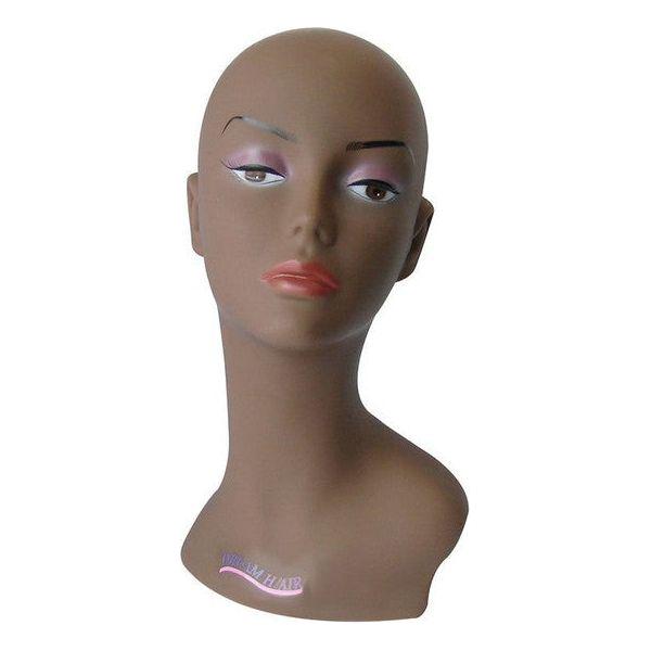 Mannequin/deco head, wig head/, PYEDC, brown