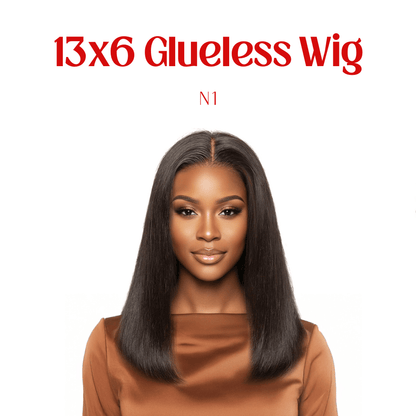 Dream Hair N1 13x6 Glueless Wig 14" (natural color) - gtworld.de