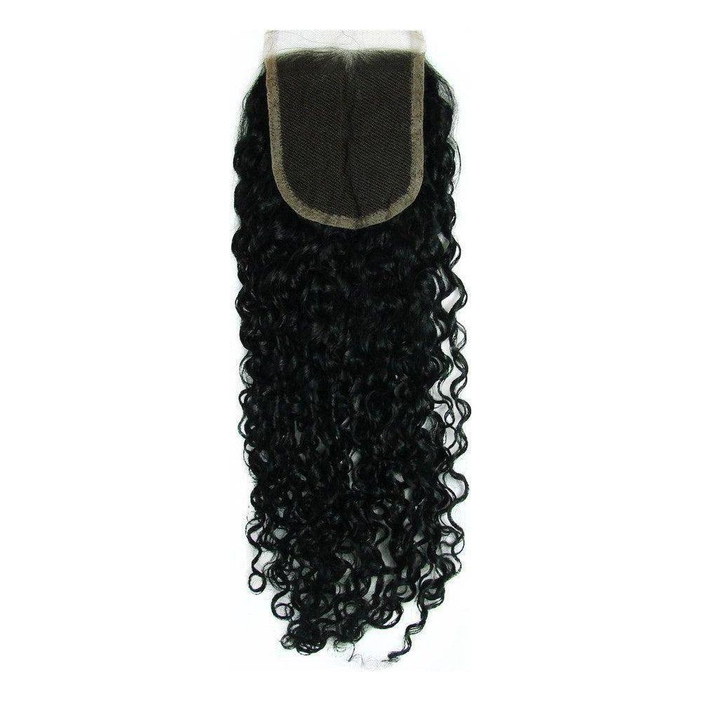 Dream Hair Natural Brazilian A Hand Made Closure Deep Wave 16&quot; - Gtworld.de