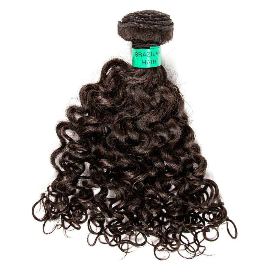 Natural Brazilian Maschinenschuss Curl 100g Farbe: Natur