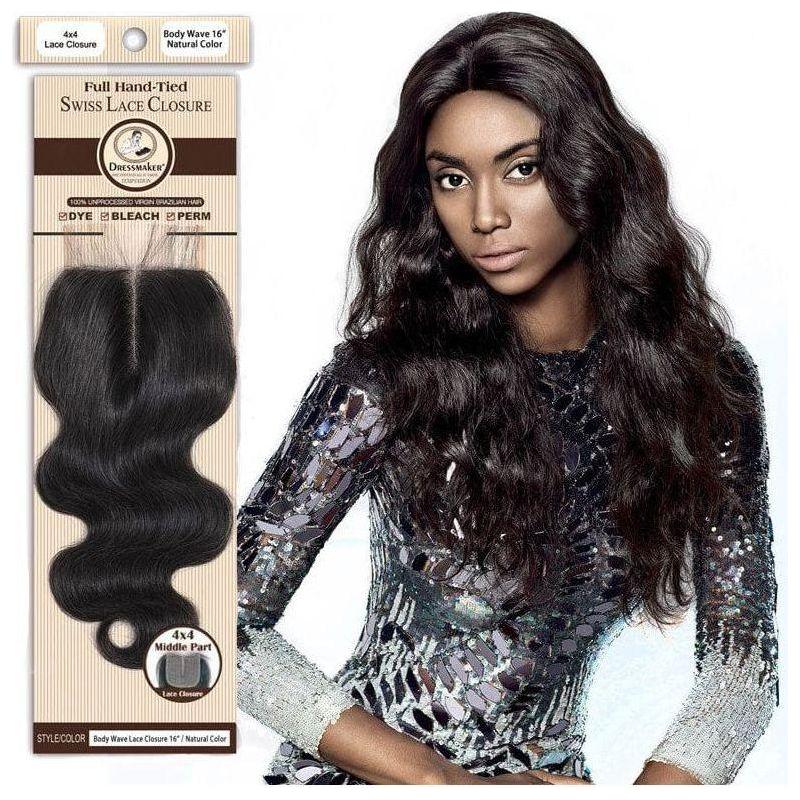 Dream Hair Natural Brazilian TOP Part lace CLOSURE Body Wave Natural Color - Gtworld.de