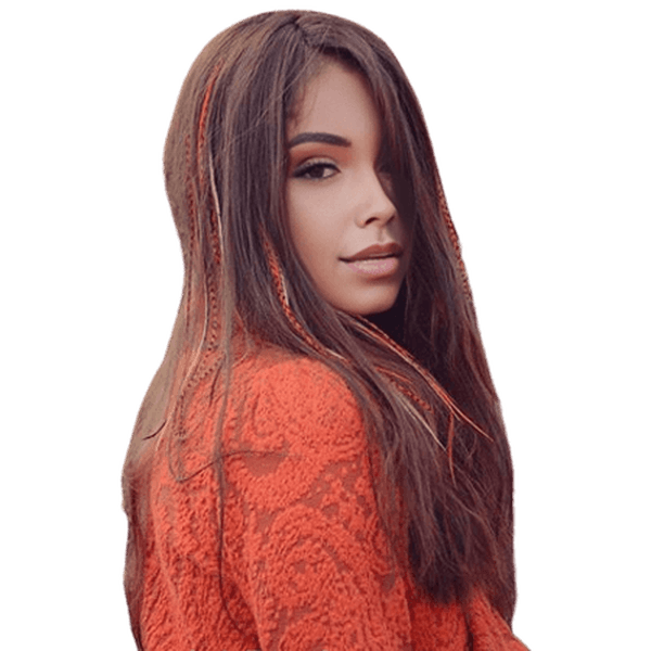 Dream Hair One Clip - In Feather Extensions Kunsthaar - gtworld.de