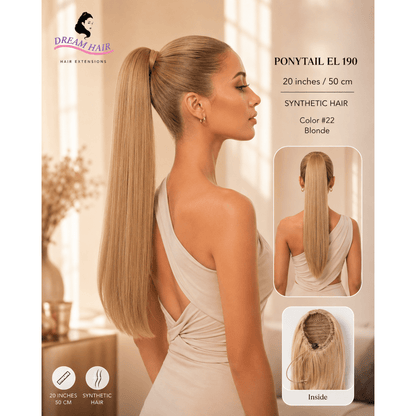 Dream Hair ponytail EL 190 20"/50cm Synthetic Hair - gtworld.de