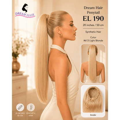Dream Hair ponytail EL 190 20"/50cm Synthetic Hair - gtworld.de