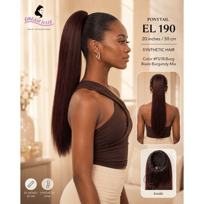 Dream Hair ponytail EL 190 20"/50cm Synthetic Hair - gtworld.de