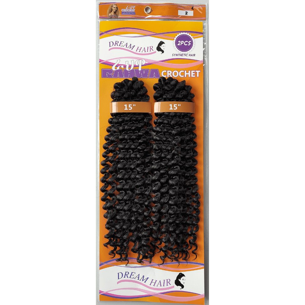 Dream Hair Rahwa Crochet 15" (2 pcs) - gtworld.de