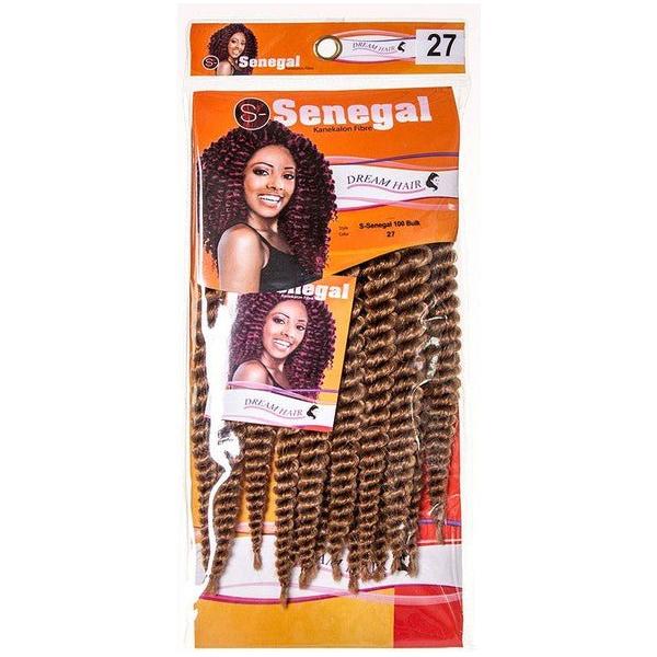 Dream Hair S - Senegal 100 Bulk Length 10&quot;/25cm Synthetic Hair - Gtworld.de