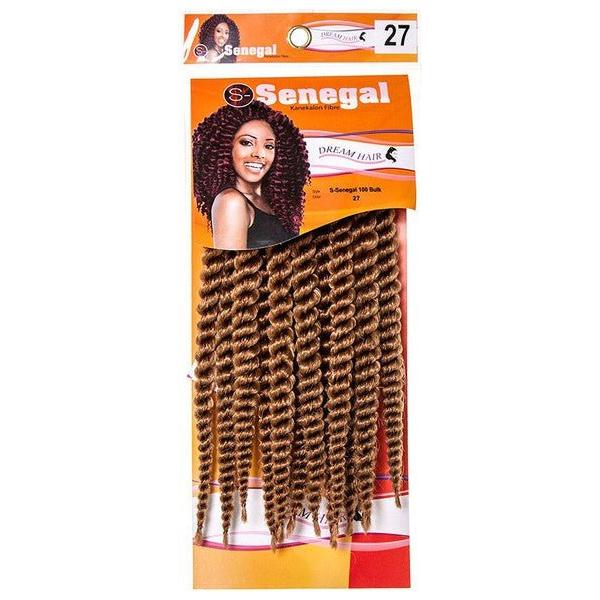 Dream Hair S - Senegal 100 Bulk Length 10&quot;/25cm Synthetic Hair - Gtworld.de