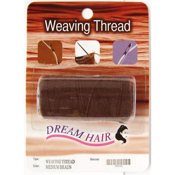 Dream Hair Weaving Thread, Medium Brown, 3cm - Gtworld.de