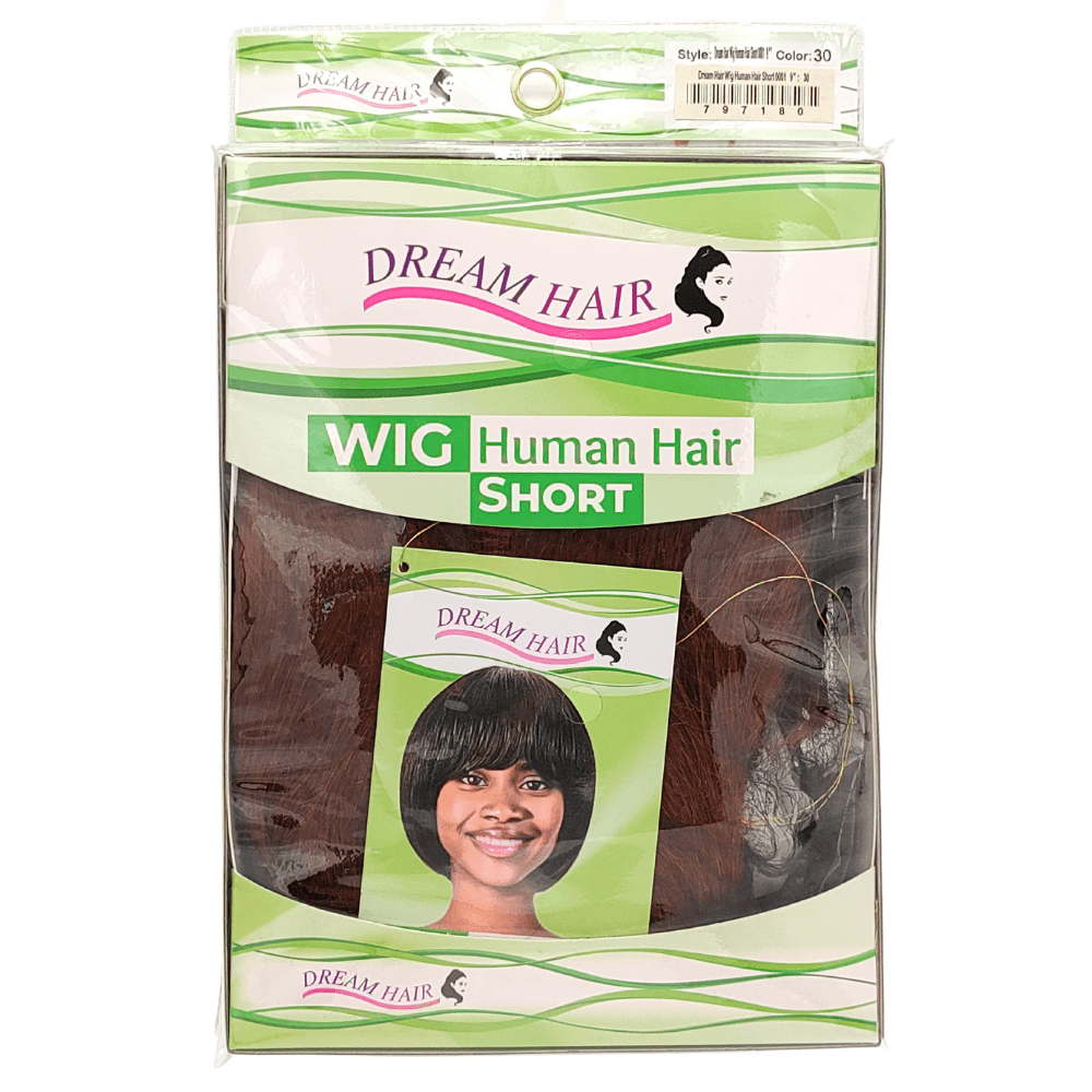 Dream Hair Wig HUMAN HAIR Short 0001 - gtworld.de