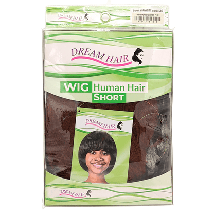Dream Hair Wig HUMAN HAIR Short 0001 - gtworld.de