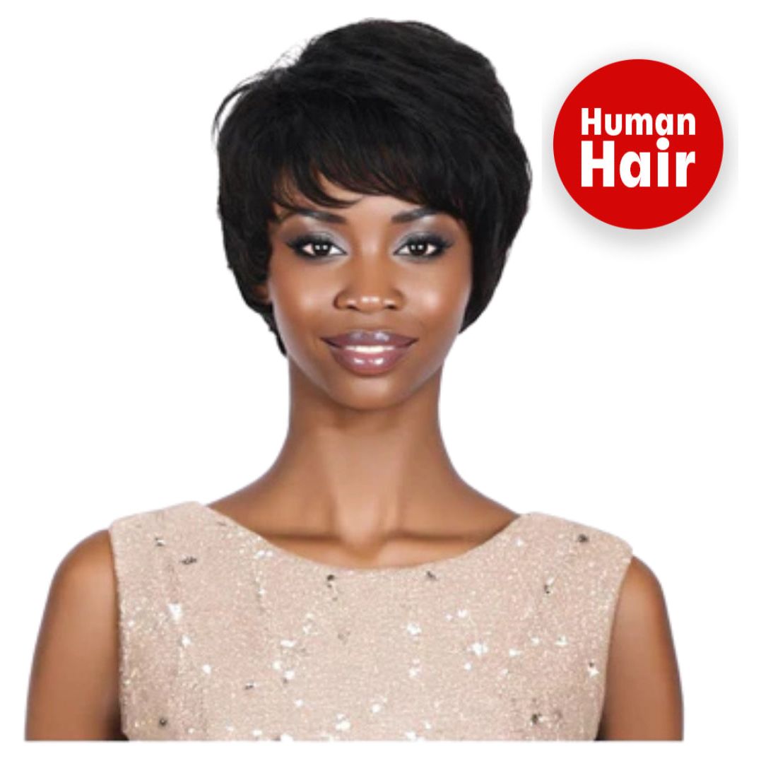 Dream Hair Wig HUMAN HAIR Short 0002 - gtworld.de