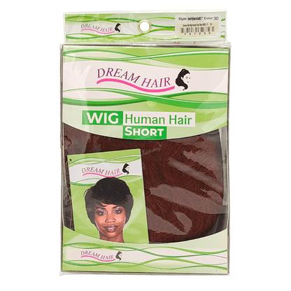 Dream Hair Wig HUMAN HAIR Short 0002 - gtworld.de