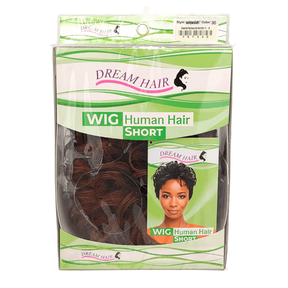 Dream Hair Wig HUMAN HAIR Short 0004 - gtworld.de