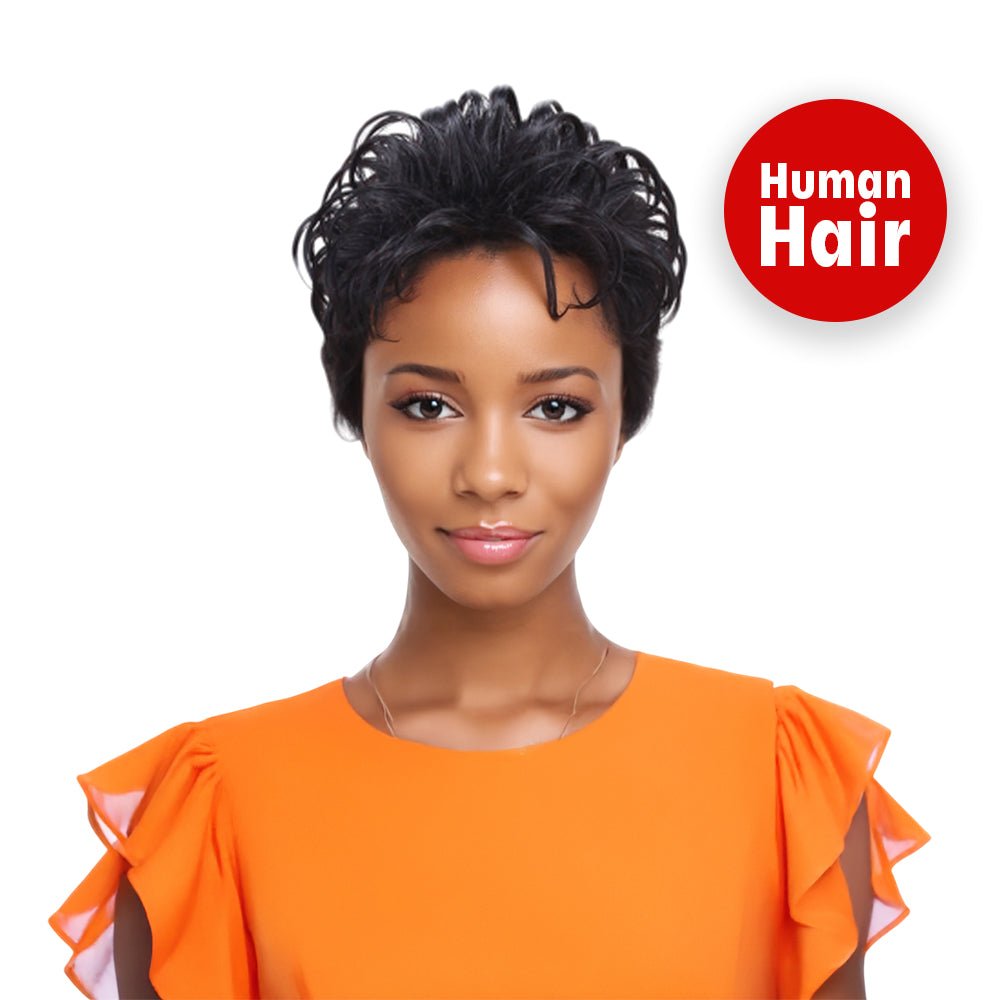 Dream Hair Wig HUMAN HAIR Short 0004 - gtworld.de